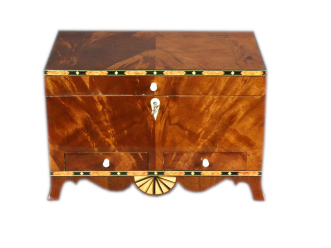 Mahogany Casket