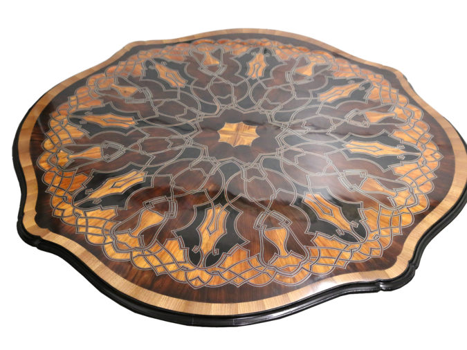 Marquetry Table